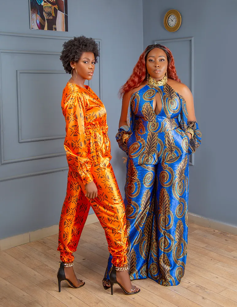 Etnica Adille satin Schiffon jumpsuit